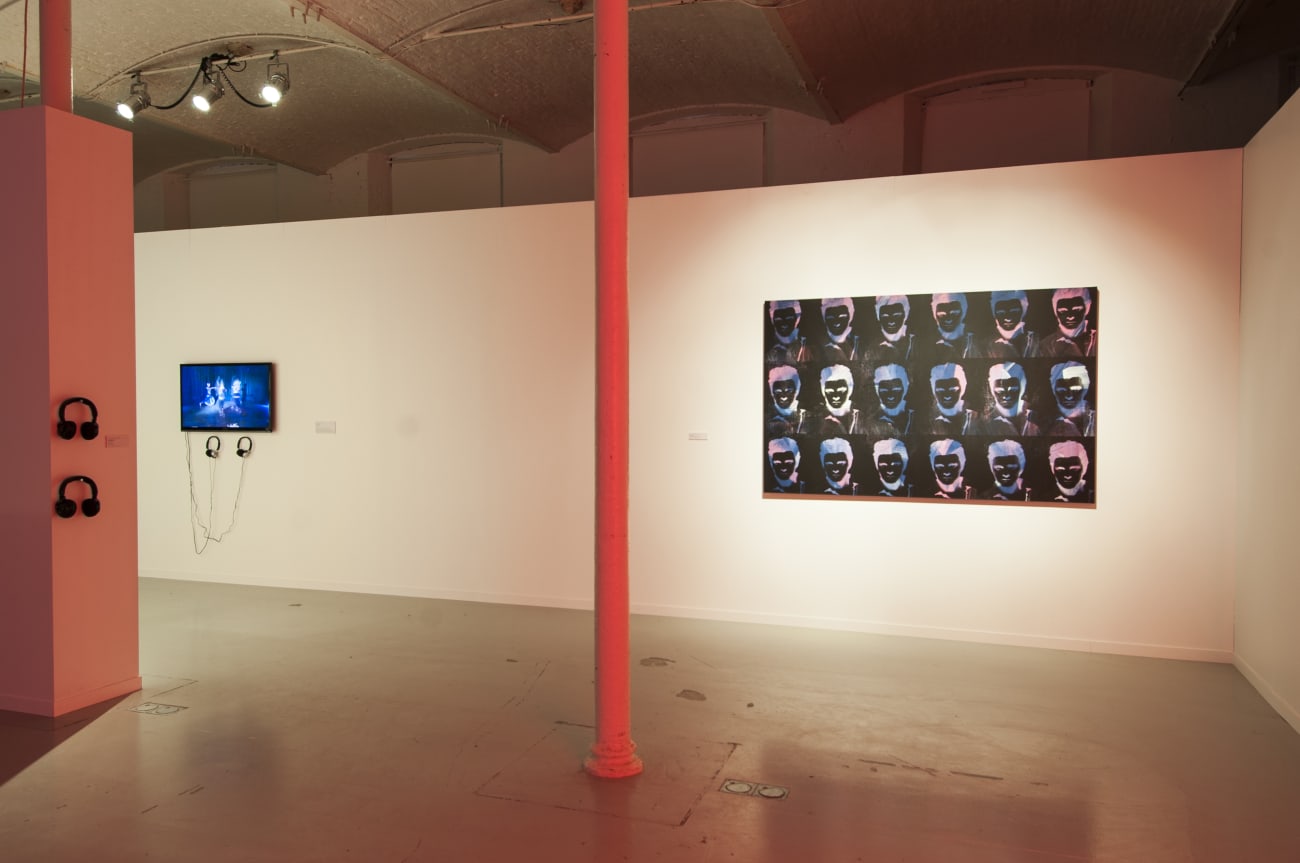 'So many steps, so little time': exhibition view / De Bond, Bruges, 2016-2017 / works by Gavin Turk