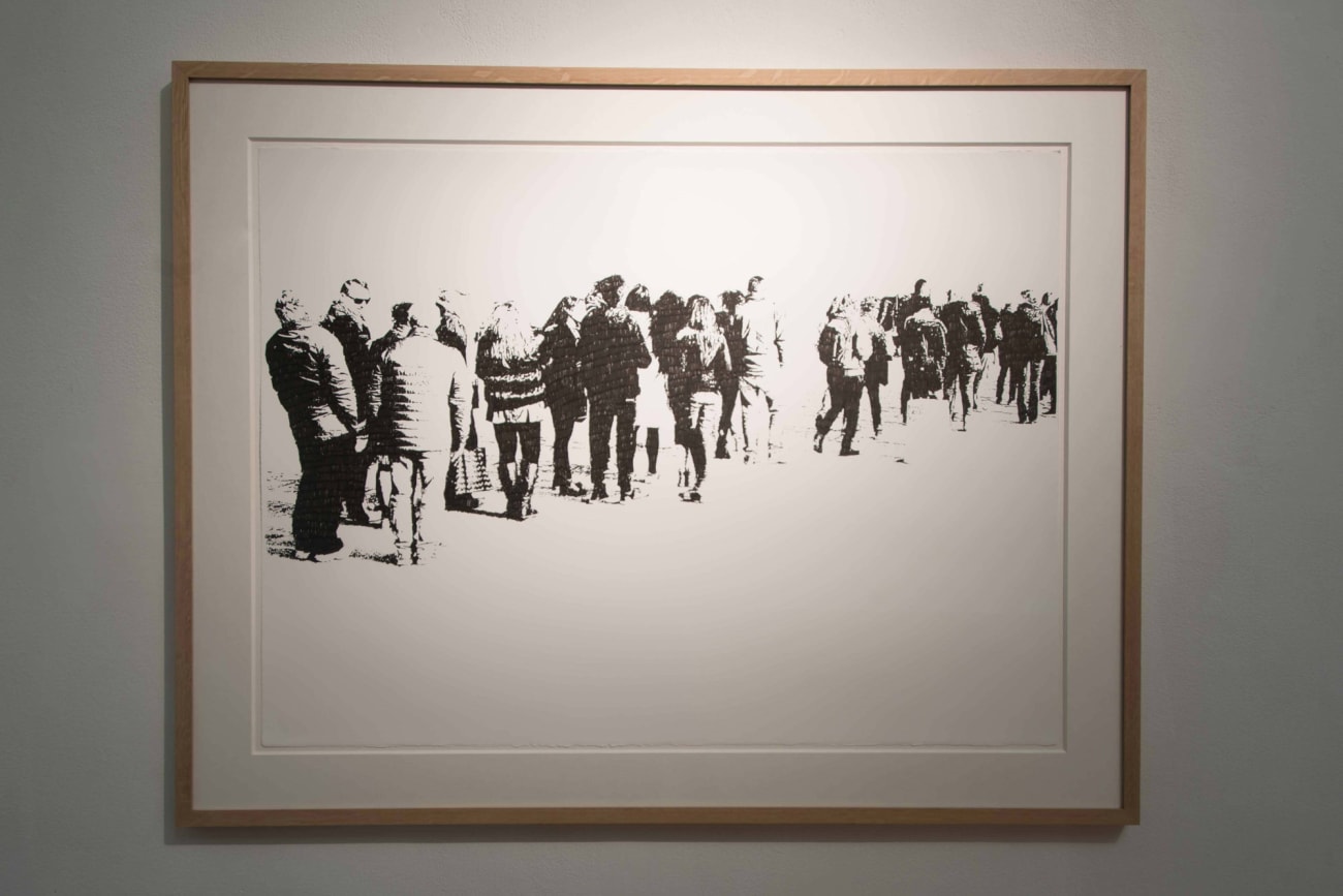 'Emmanuel Régent': exhibition view / Aeroplastics @ Rue Blanche Str., Brussels, 2016