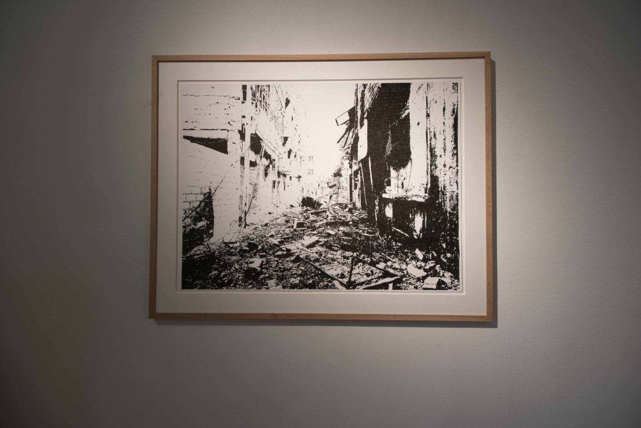 'Emmanuel Régent': exhibition view / Aeroplastics @ Rue Blanche Str., Brussels, 2016
