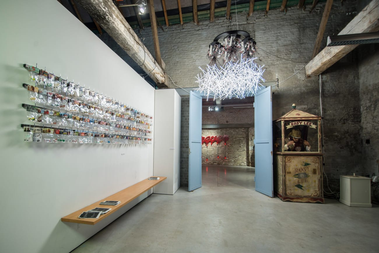Forever / Bubox, Kortrijk, 2016 / works by Dana WYSE, Arik LEVY, Gavin TURK