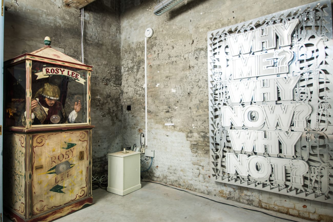 Forever / Bubox, Kortrijk, 2016 / works by Gavin TURK, Mark TITCHNER