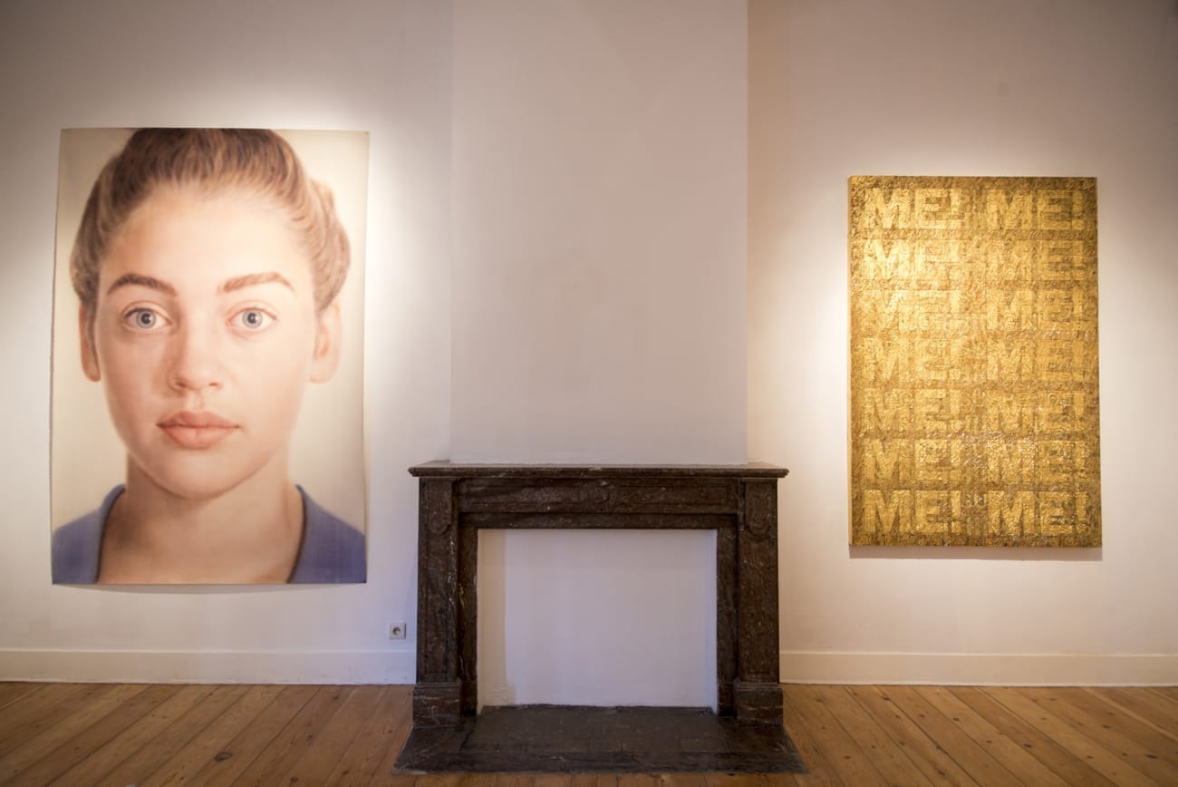 "Prememories": exhibition view Aeroplastics @ Rue Blanche, Brussels, 2016