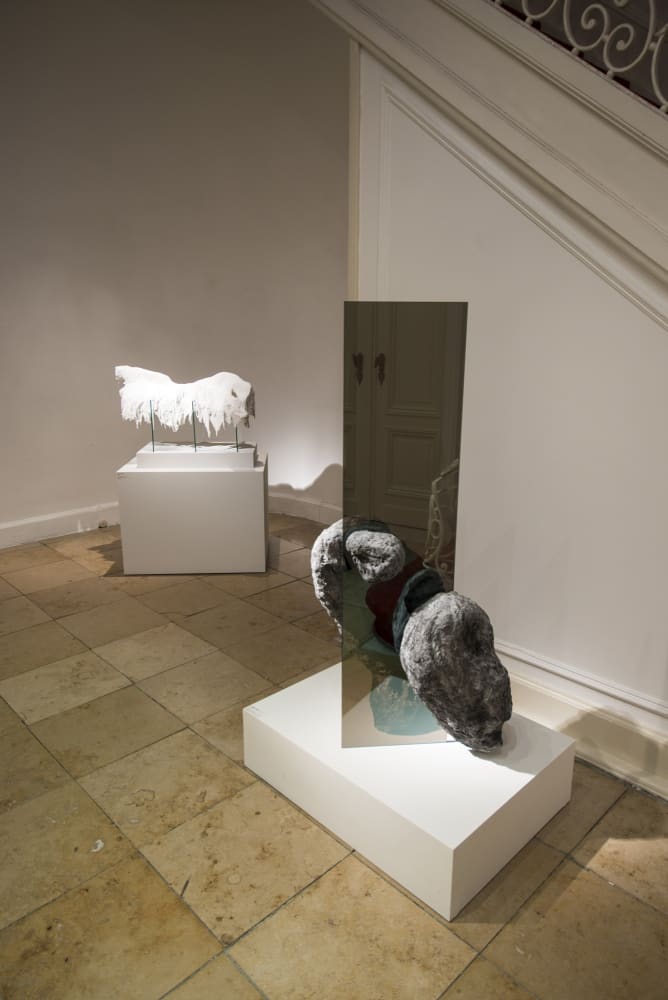 "Prememories": exhibition view Aeroplastics @ Rue Blanche, Brussels, 2016