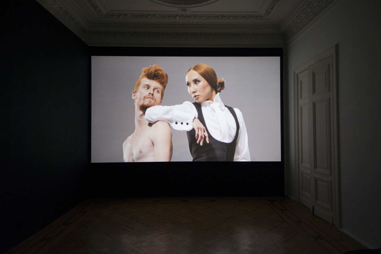 "AES+F 'The Trilogy Plus'": exhibition view Aeroplastics @ Rue Blanche, Brussels, 2015