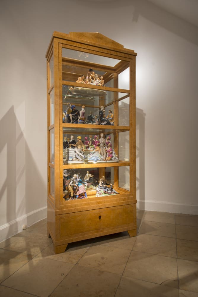 "AES+F 'The Trilogy Plus'": exhibition view Aeroplastics @ Rue Blanche, Brussels, 2015
