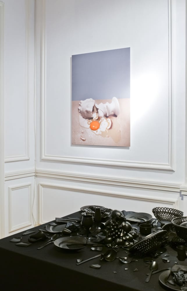 Full House: 100 Artists: exhibition view / Aeroplastics, Rue Blanche str., 2014