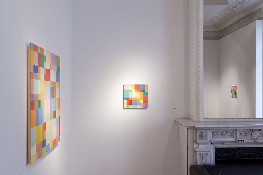 Georges Meurant 'Au coeur de la surface' (Deep Inside): exhibition view / Aeroplastics, Rue Blanche Str., Brussels, 2011 / ph: Vincent Everarts