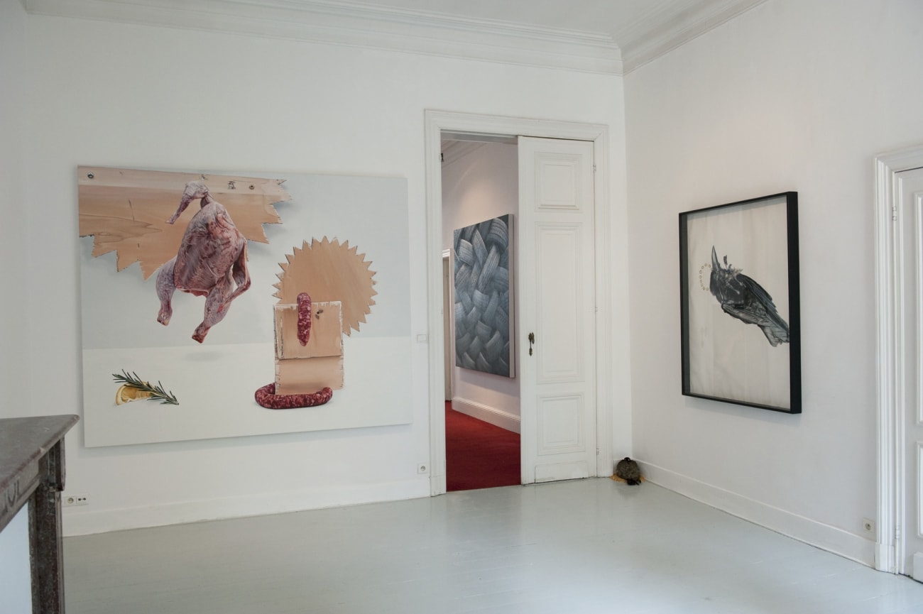 The Rabus Show: exhibition view / Aeroplastics @ Rue Blanche Str, Brussels, 2009 / ph: P. W. Henry