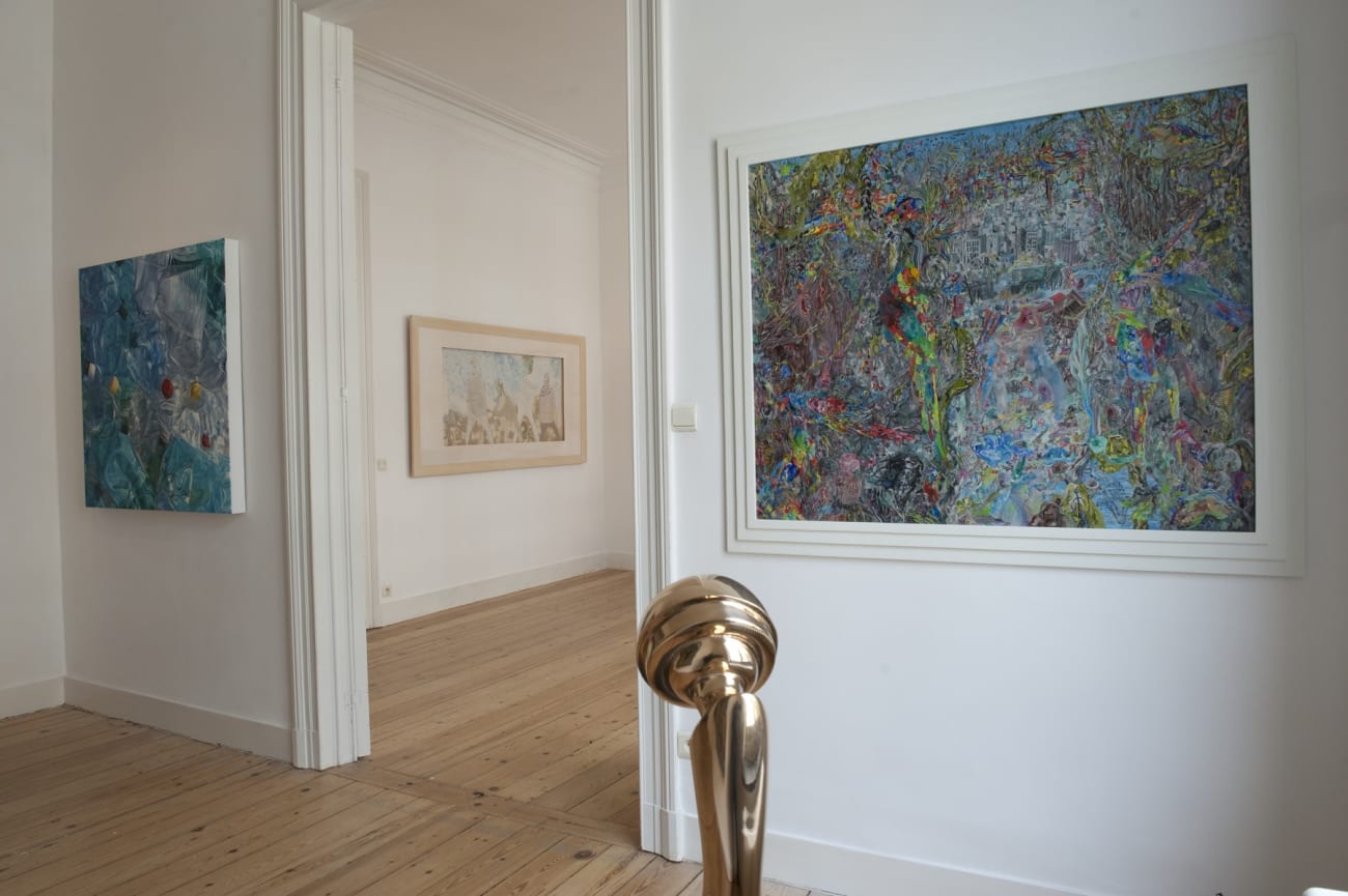 The Rabus Show: exhibition view / Aeroplastics @ Rue Blanche Str, Brussels, 2009 / ph: P. W. Henry
