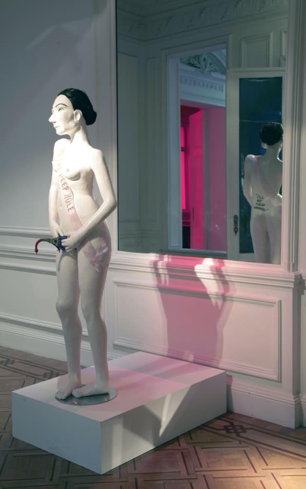 Olivier Blanckart. Coming Home (Pauvre France) Aeroplastics, Rue Blanche, 2009. Ph: Vincent Everarts