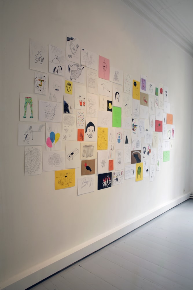 You know I know He knows We know at Aeroplastics gallery in 2008_installation view11