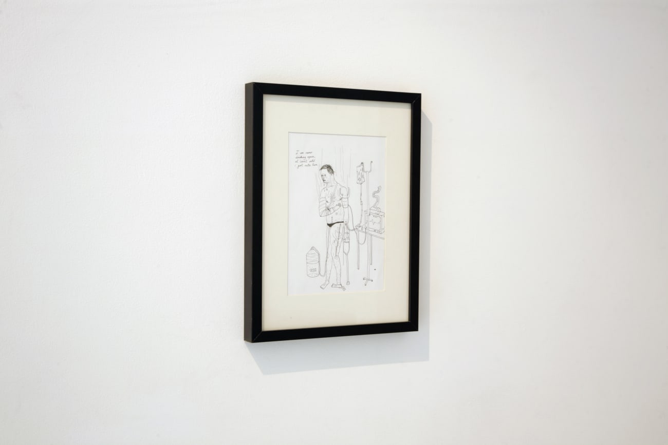 You know I know He knows We know at Aeroplastics gallery in 2008_installation view3