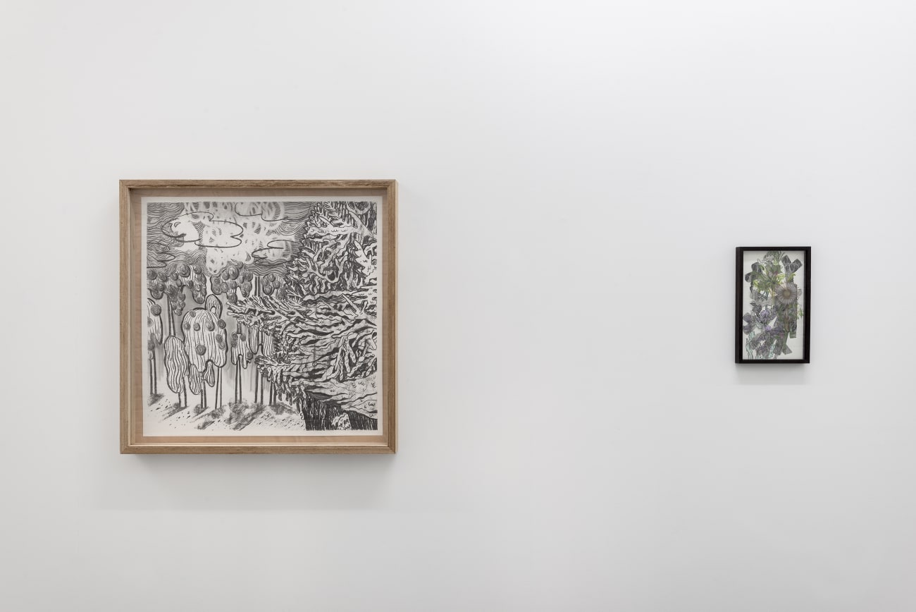 Installation view: Florentine & Alexandre LAMARCHE-OVIZE. 'Hyacinthe' Aeroplastics @ WASHINGTON186, Brussels, 2018. Ph: HV Studio.