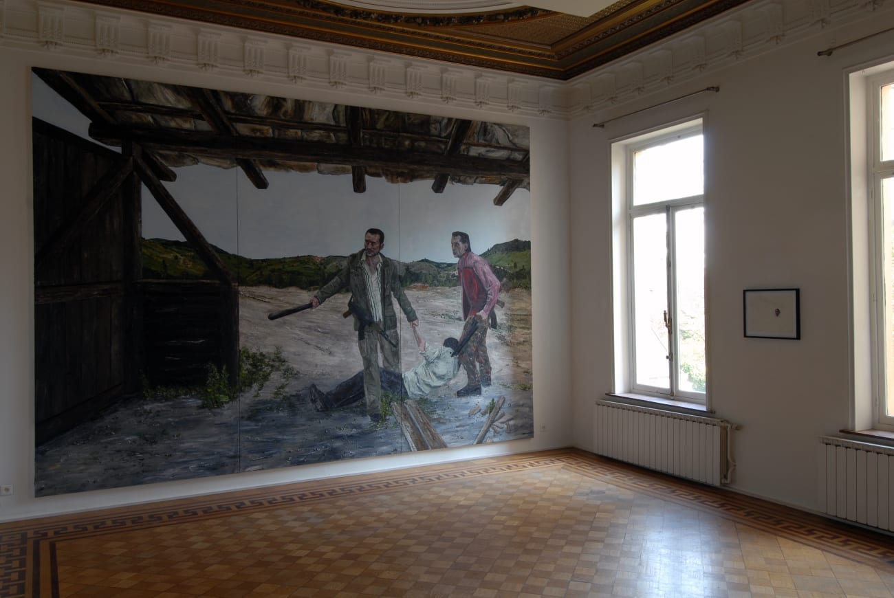 Ronald Ophuis 'Endgame': exhibition view Aeroplastics, Rue Blanche, 2007