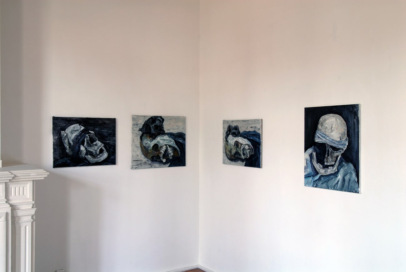 Ronald Ophuis 'Endgame': exhibition view Aeroplastics, Rue Blanche, 2007