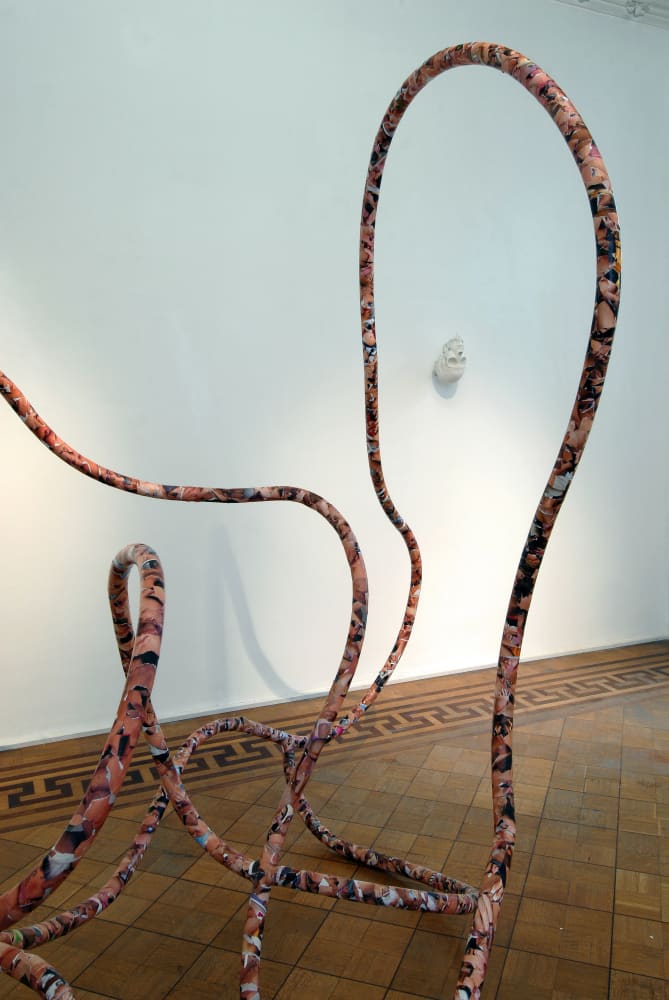 John Isaacs 'You said you would always be there' Aeroplastics @ Rue Blanche Str., Brussels, 2007. Ph: Vincent Everarts