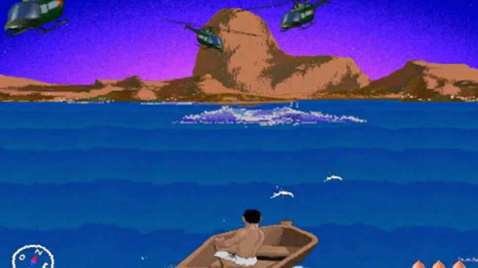 Valeriano Lopez, Estrecho adventure, 1996, video dvd, 6.5 minutes Collection Alain Servais, Brussels