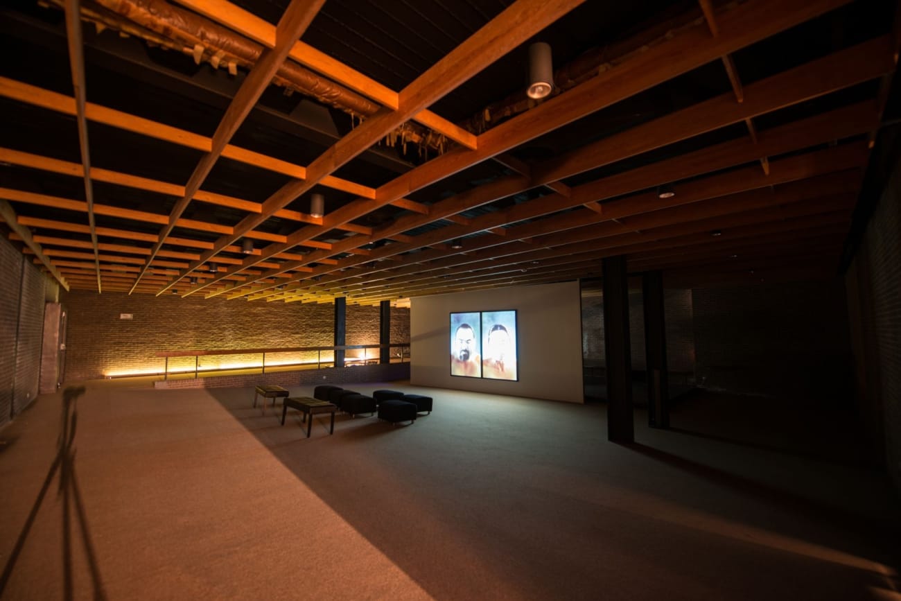Bill Viola @The Chapel Installation view