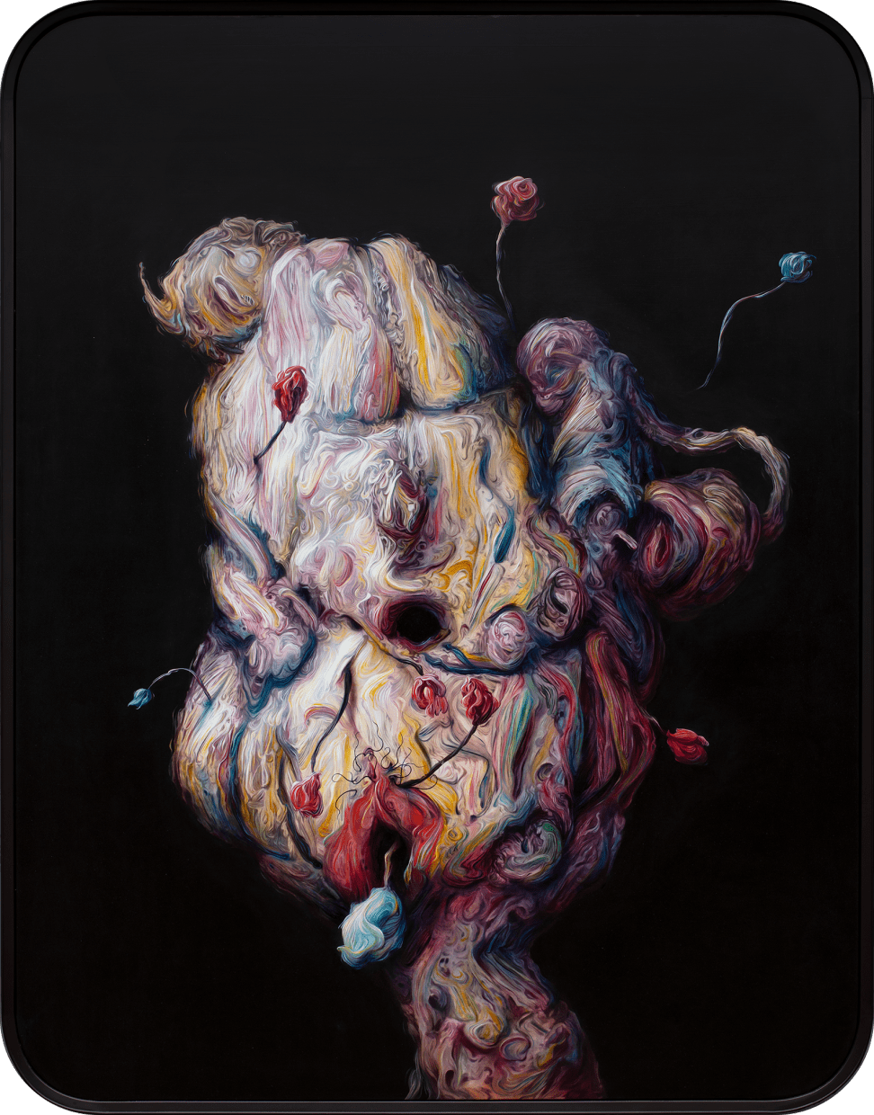 Layered Portrait (after Lucian Freud) 9