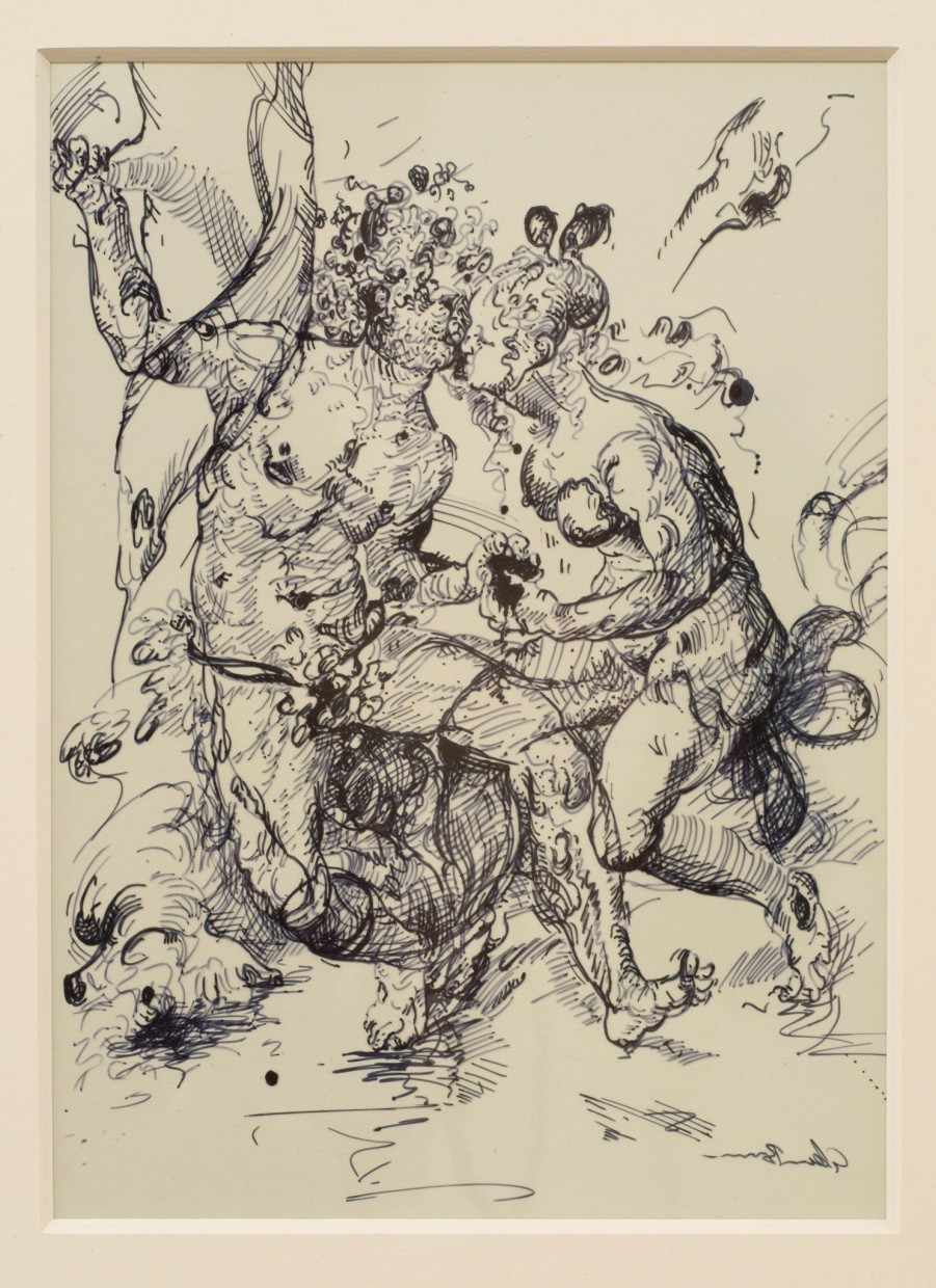 Drawing 5 (after Gossaert)