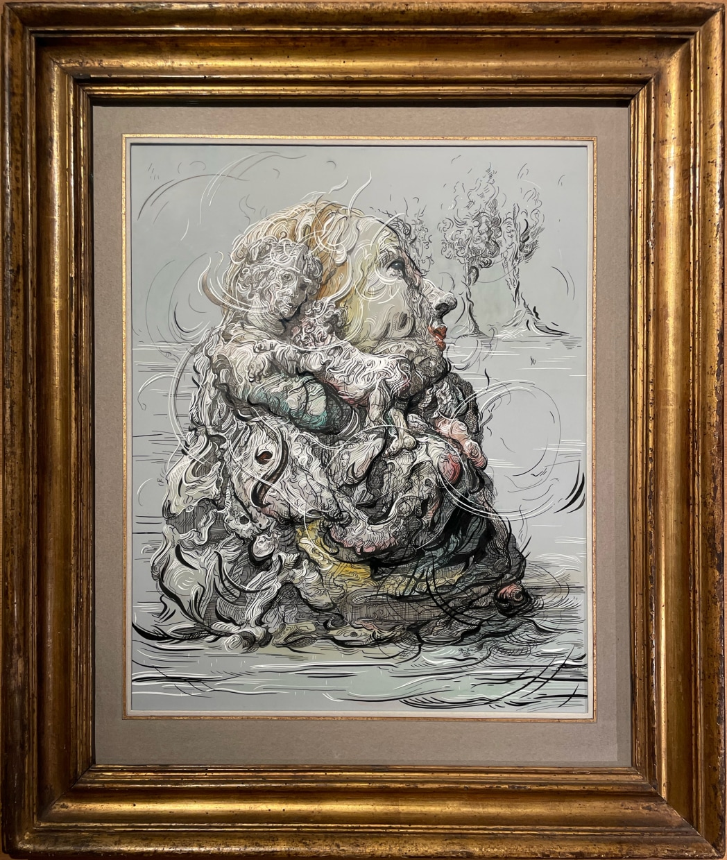 Drawing 2 (after Batoni/Rubens)