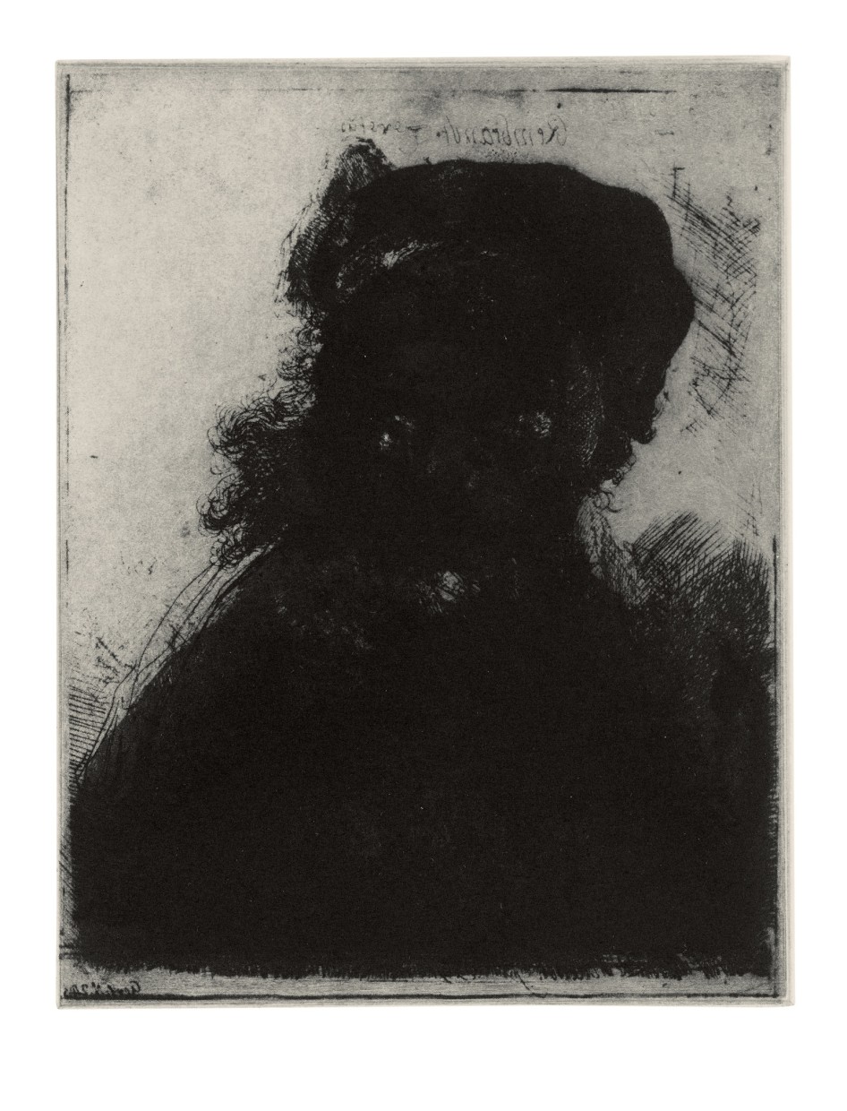 Layered Portraits (after Rembrandt) 1