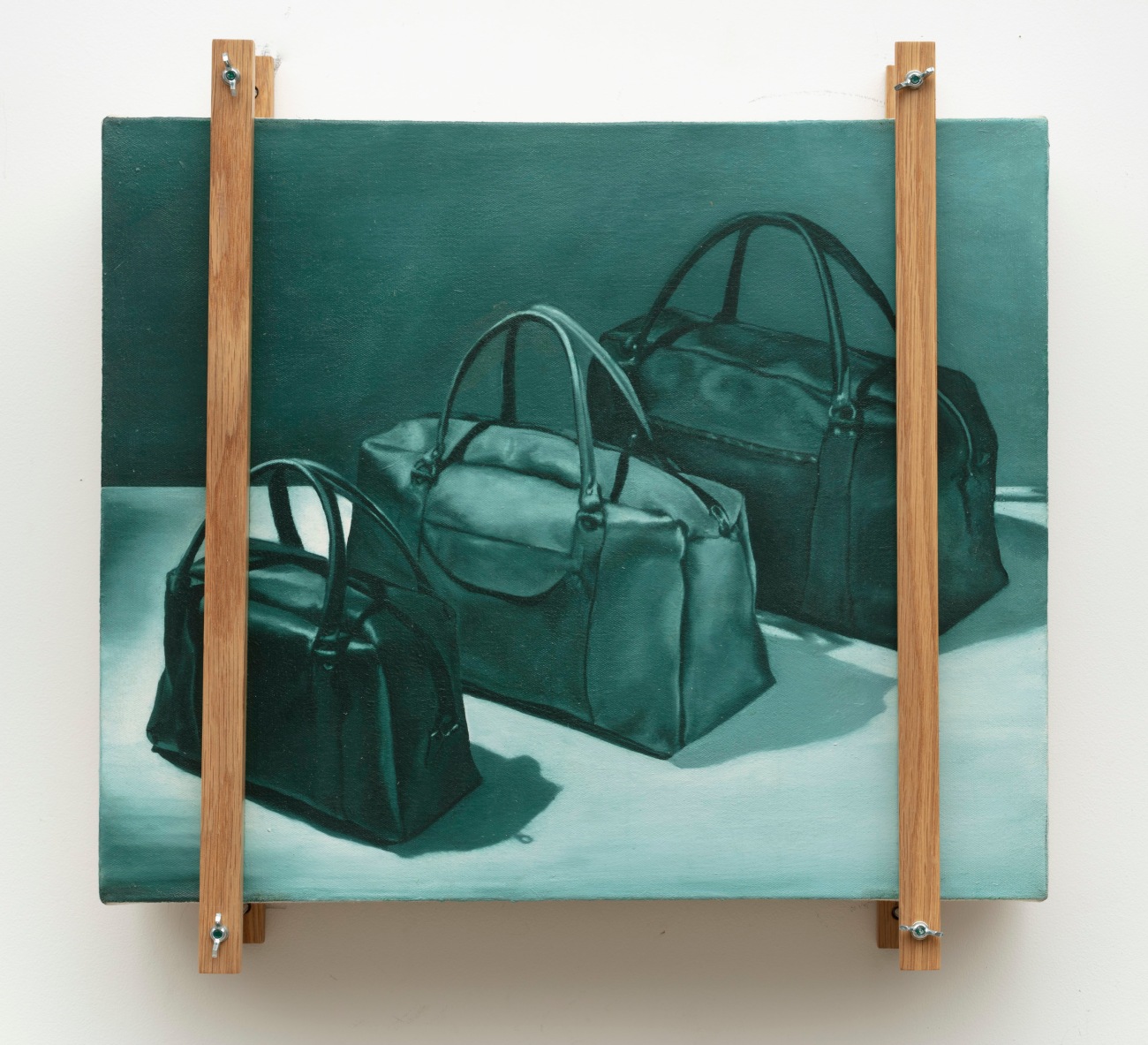 Bags, machine, chairs