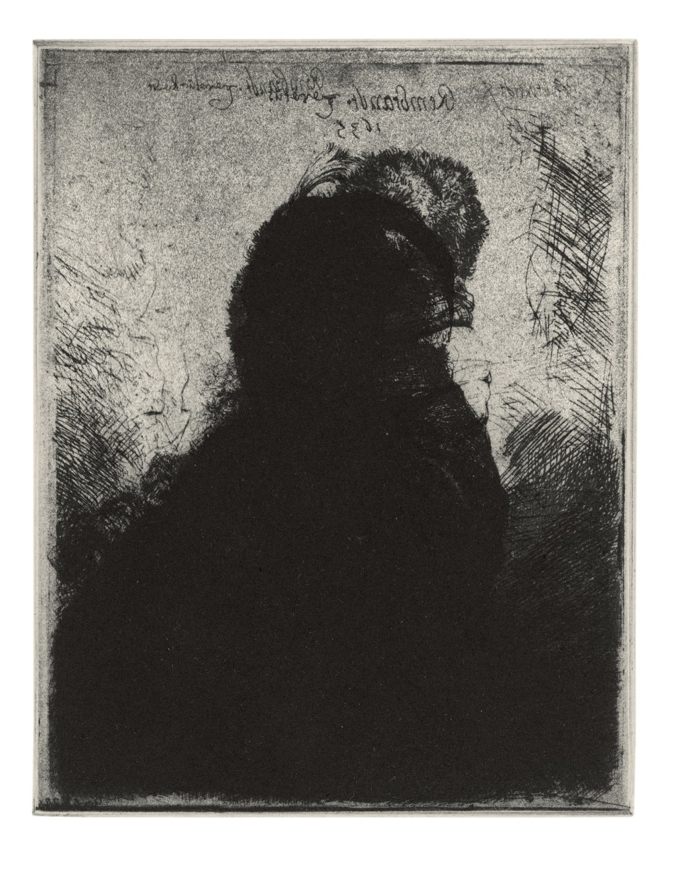 Layered Portraits (after Rembrandt) 9
