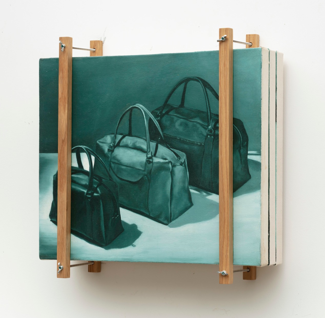 Bags, machine, chairs
