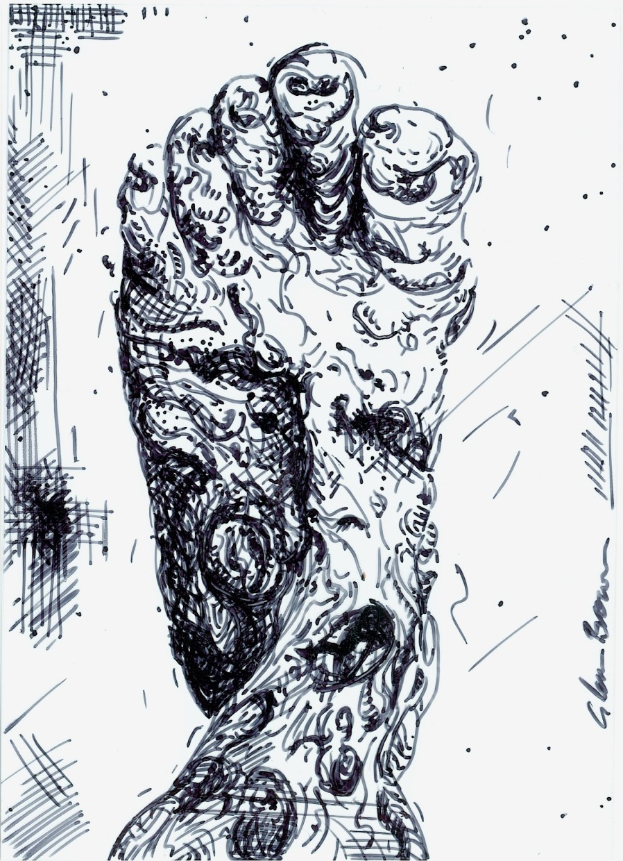 Drawing 29: Postcard sketch