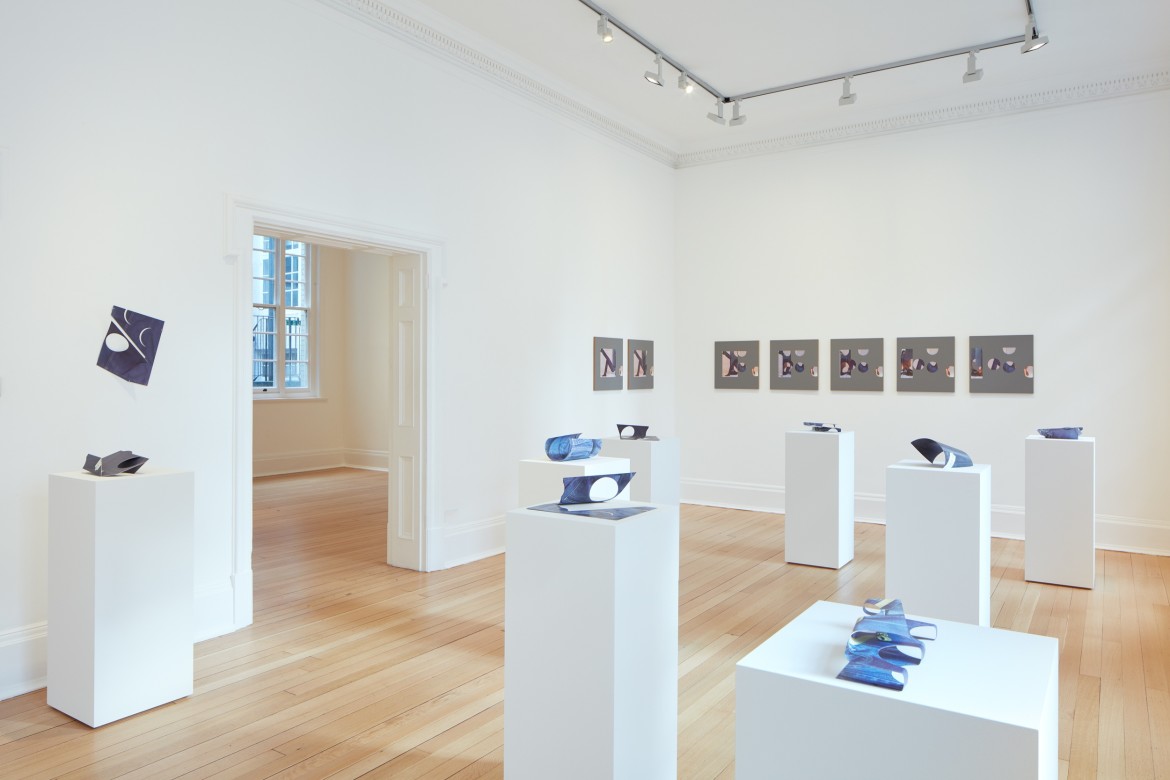 Installation view, Thomas Dane Gallery, London