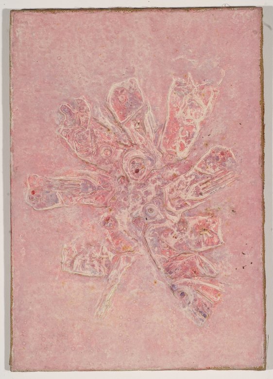 Dominick Di MeoKabuki, 1962Plastic and water-based pigment on hemp50.8 x 35.6 cm., 20 x 14 1/8 in.(TDA03319)