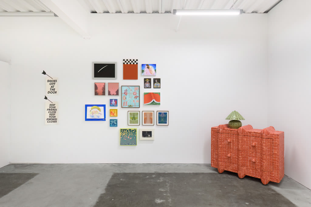 Installation view of 