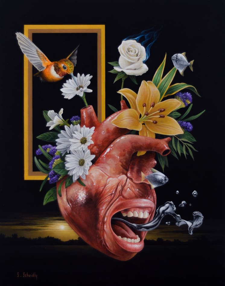 Scott Scheidly, Entanglement #15, 2022