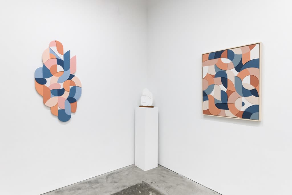 Installation view of Scott Albrecht's exhibition 