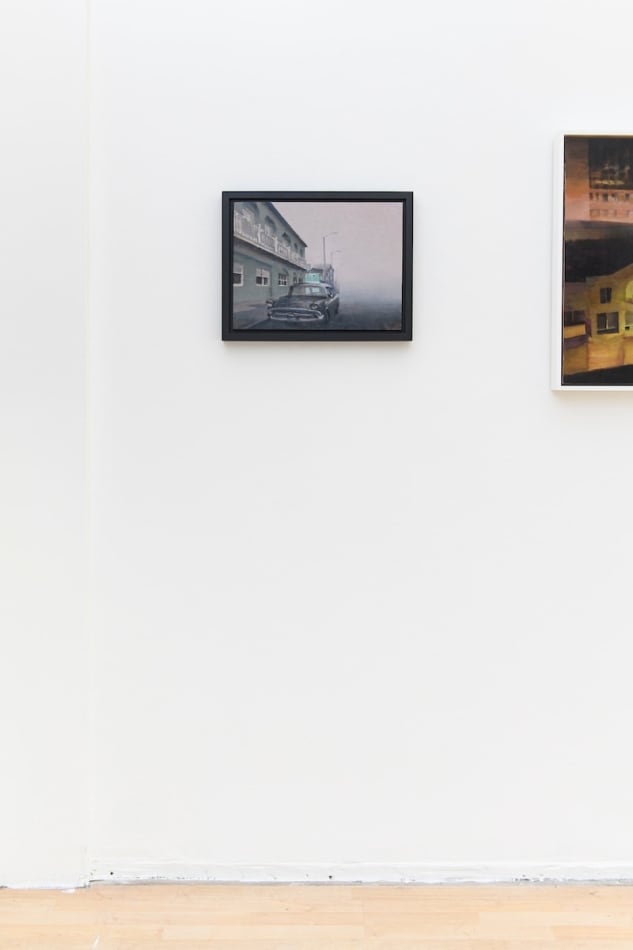 install view of artwork