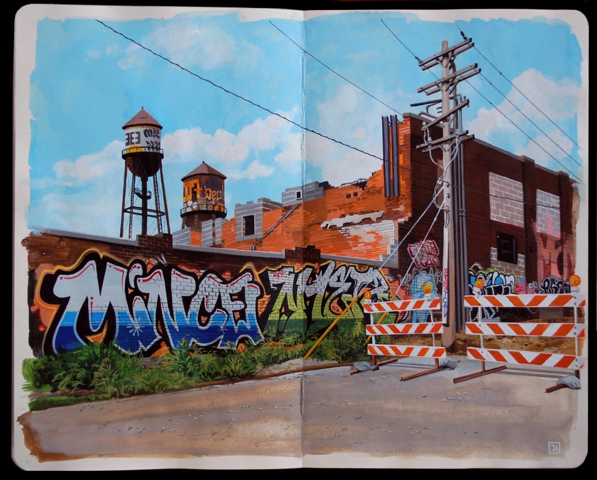 Jessica Hess, Detroit I, 2015