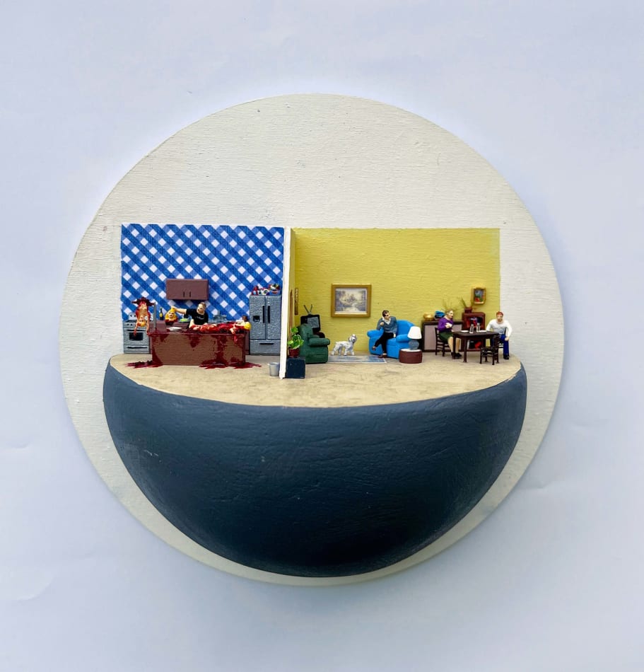 Abigail Goldman, A Dinner Party, 2022