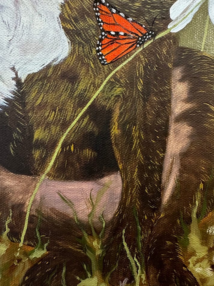 Detail image of Chelsie Kirkey's painting To Have Each Other