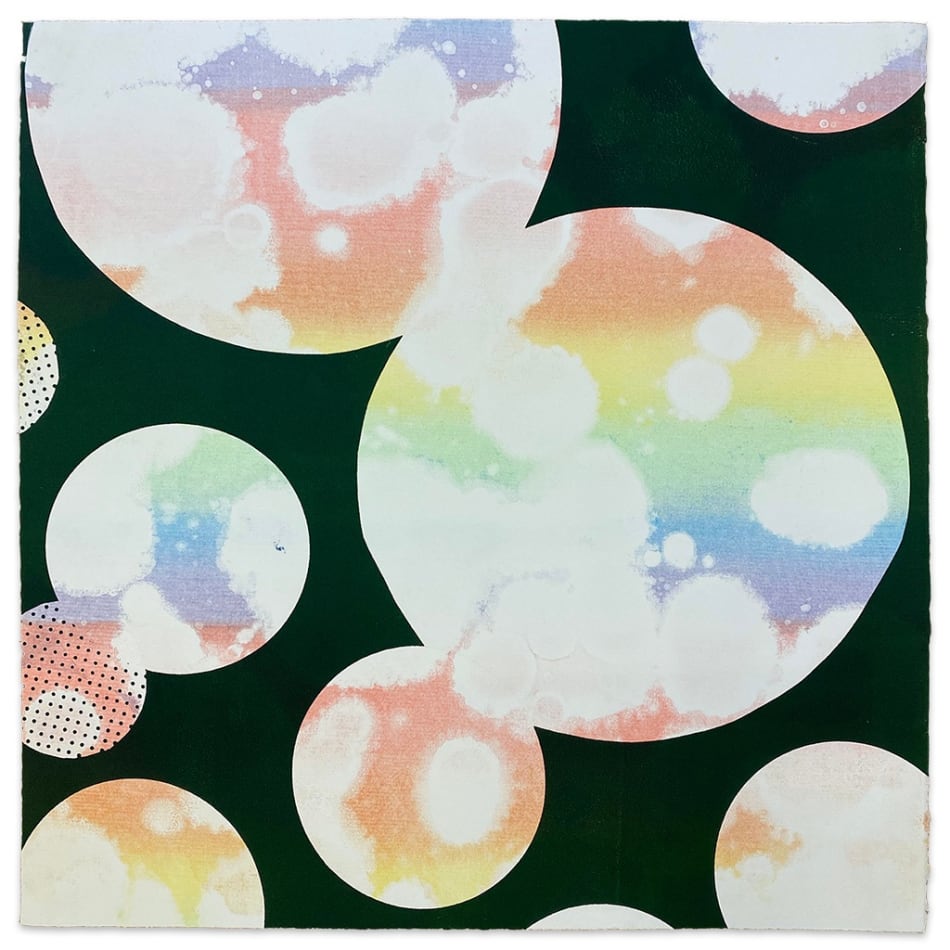 Karen Lederer abstract monoprint