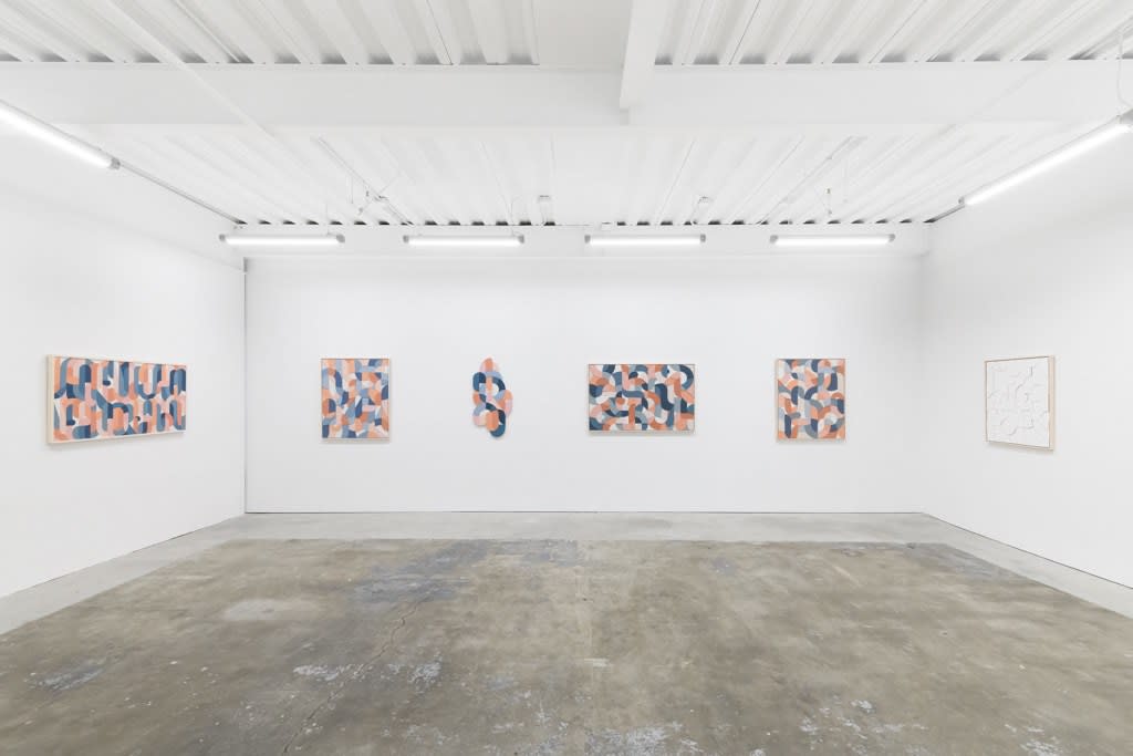 Installation view of Scott Albrecht's exhibition 