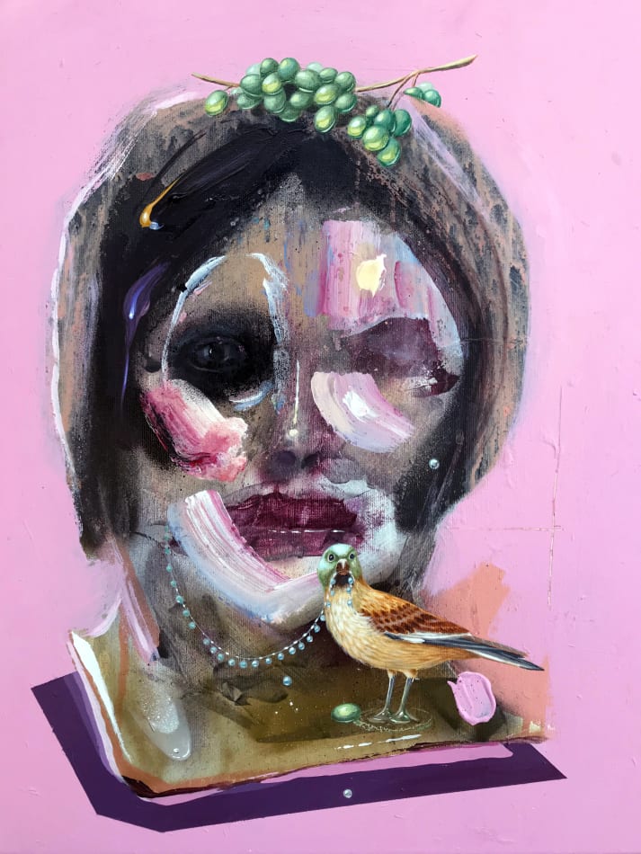 Collin van der Sluijs, Buste, 2019