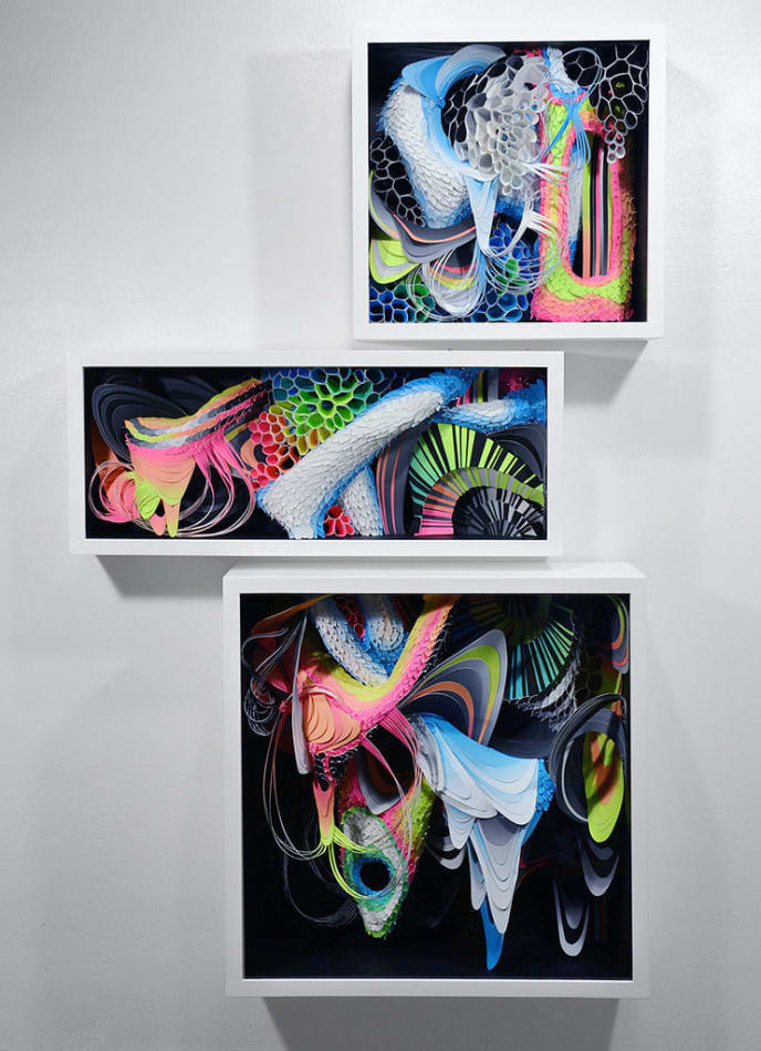 Crystal Wagner paper sculpture