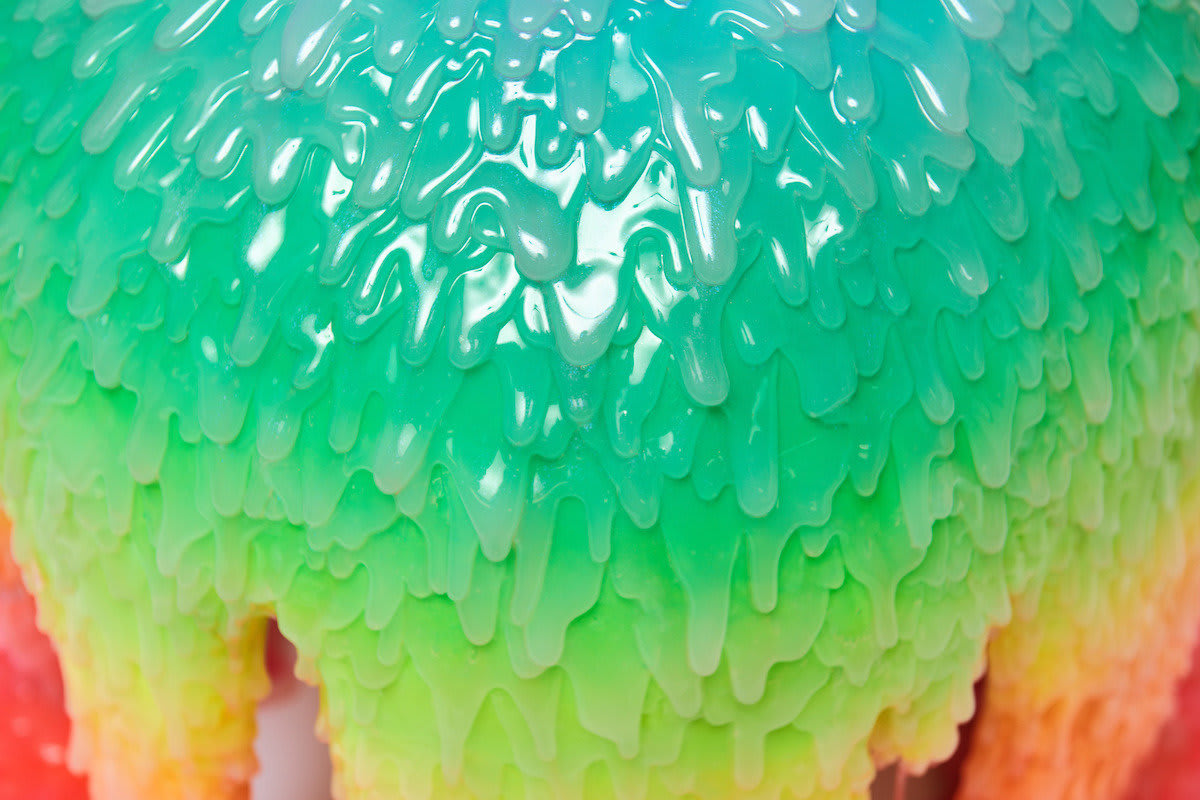 Dan Lam blob slime sculpture