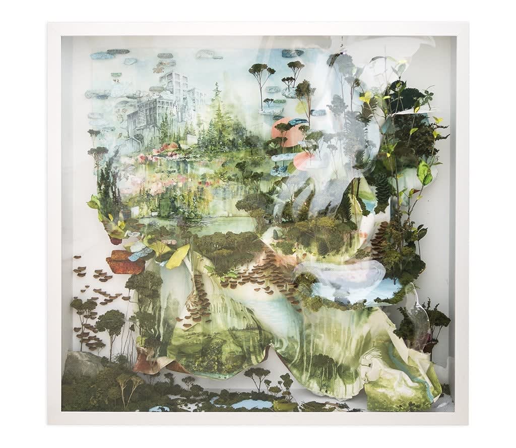 Gregory Euclide mixed media nature scene