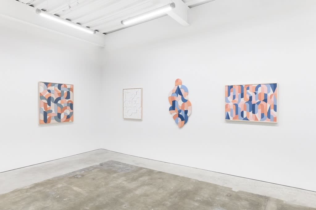 Installation view of Scott Albrecht's exhibition 