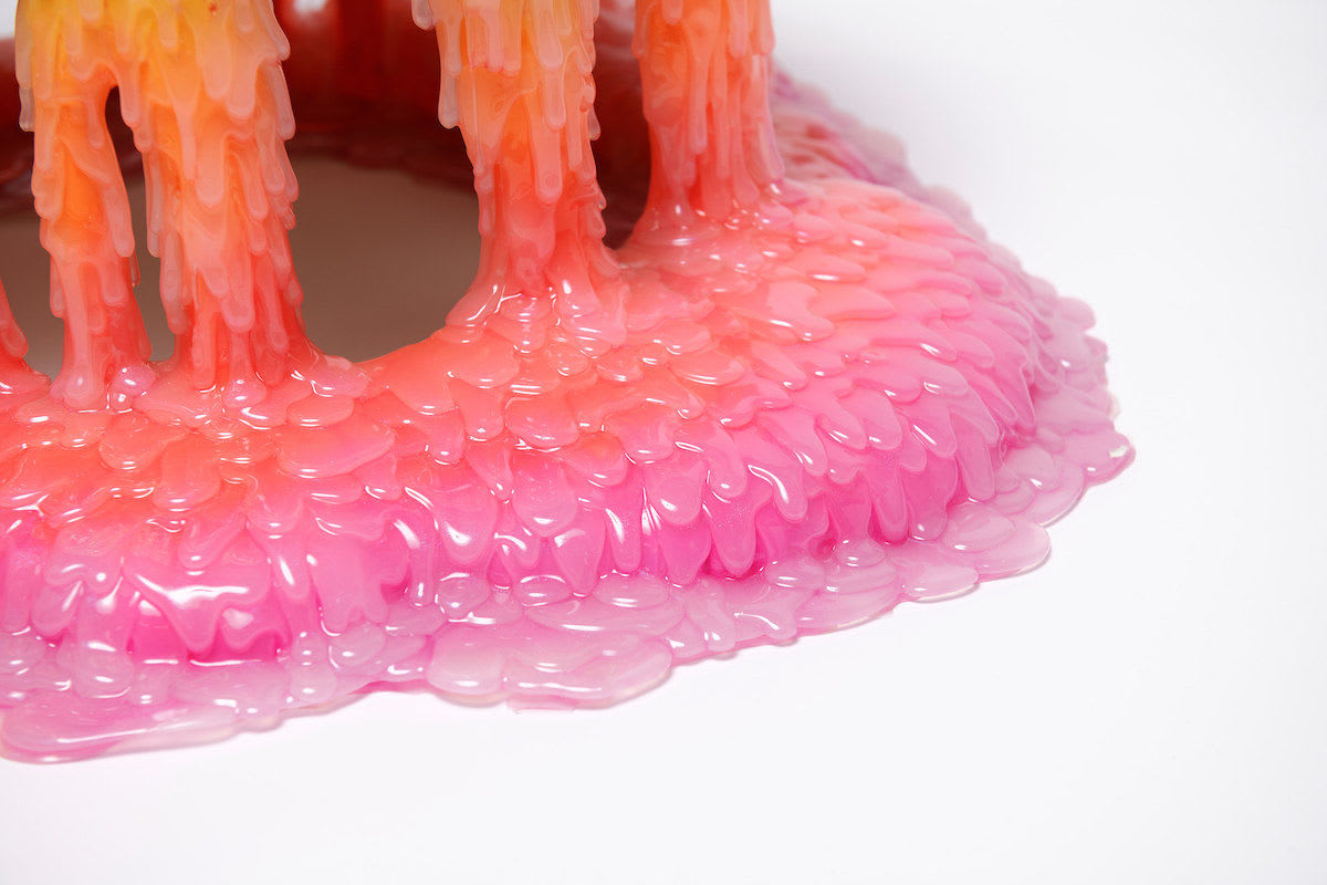 Dan Lam blob slime sculpture