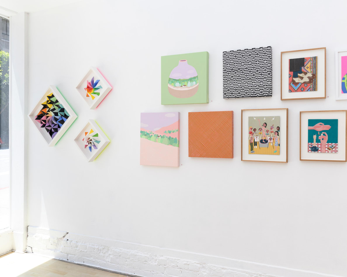 Gallery wall at Hashimoto Contemporary San Francisco