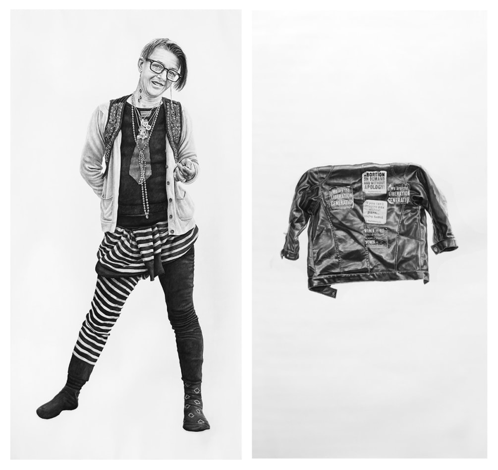 Joel Daniel Phillips, Alex & Alex's Coat (Diptych), 2016