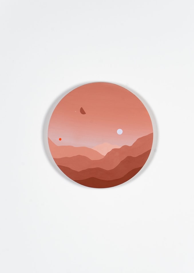 Madeleine Tonzi, Multi Moon Rise, 2020